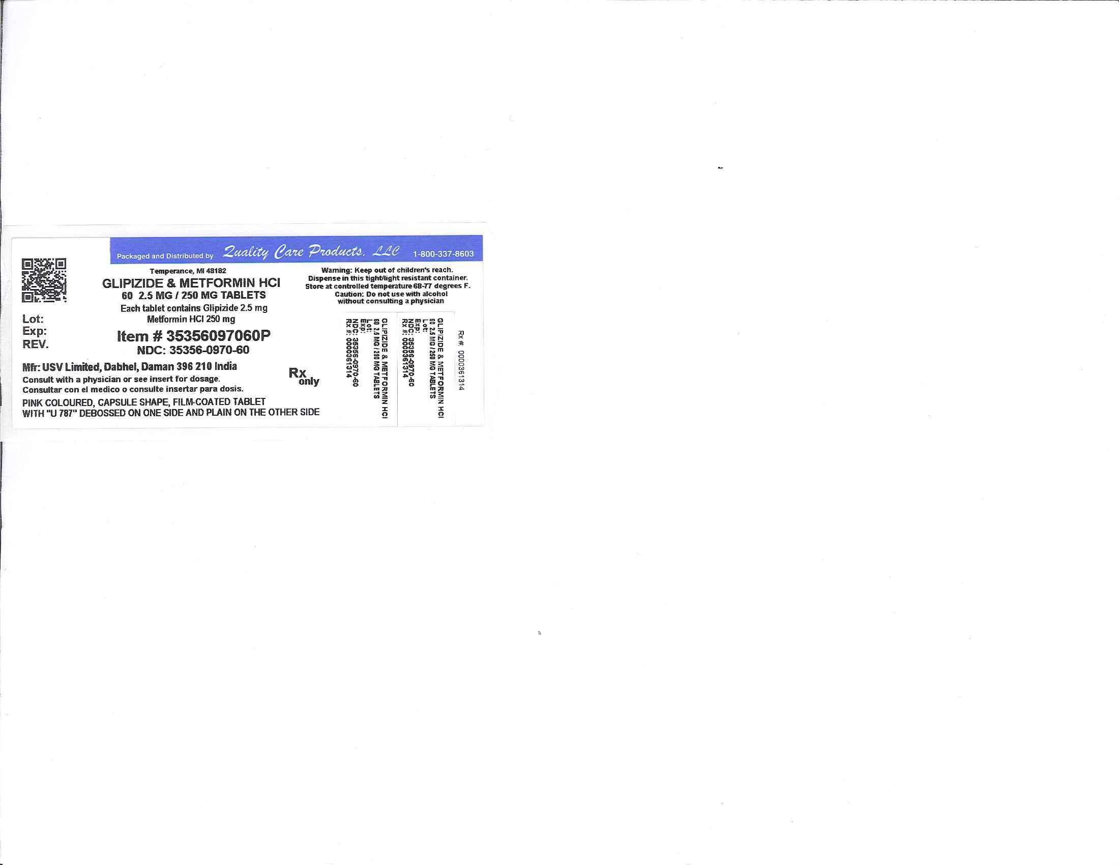 Glipizide and Metformin HCl